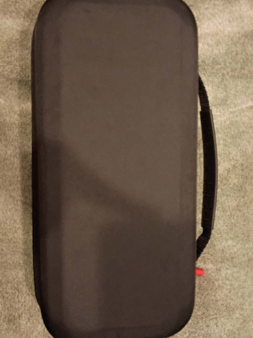 Compact Black Nintendo Switch Hard Case - Protective Travel Storage
